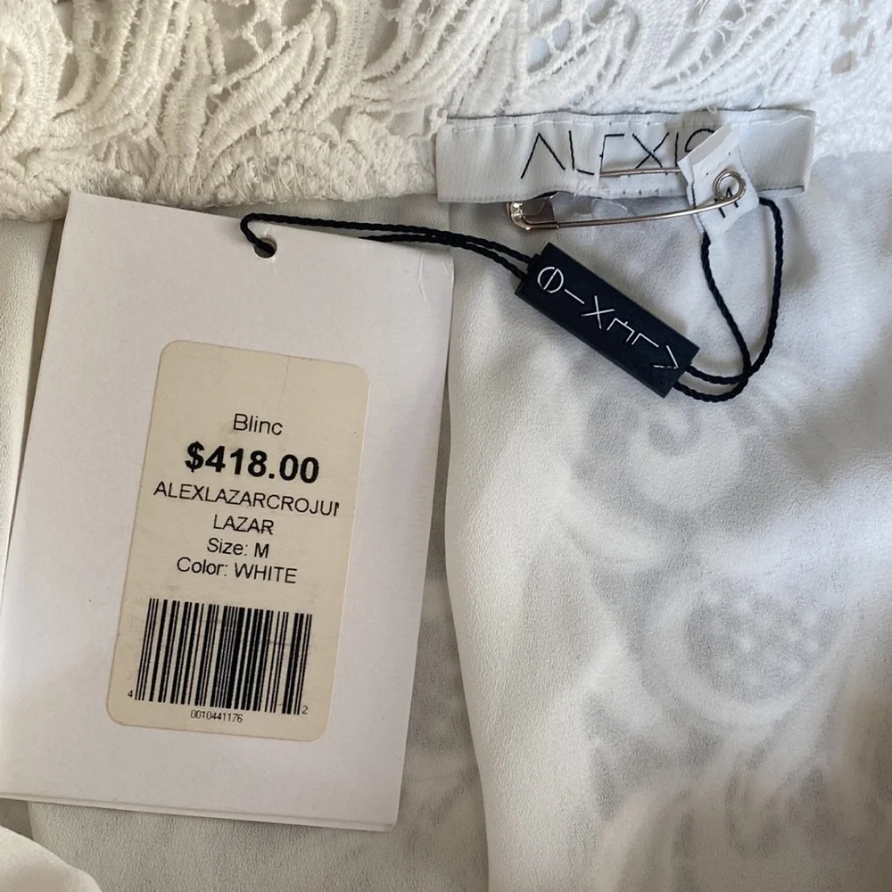 New Alexis Lazar Strapless Slim Leg Jumpsuit - Picture 13 of 15